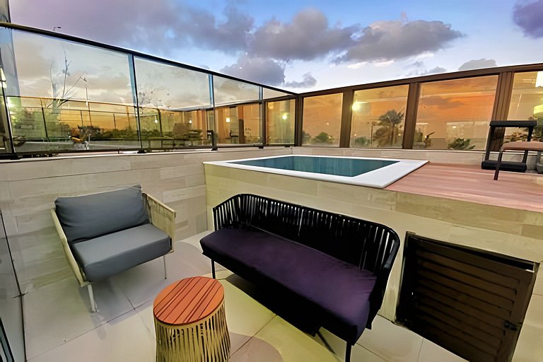 Cobertura beira mar c/piscina 402 Infinity-MyFlats