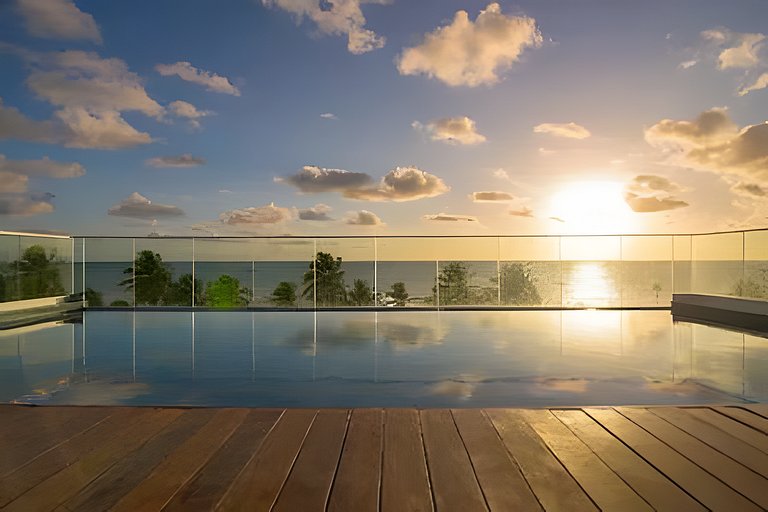 Flat à beira mar 211 Infinity At The Sea - MyFlats