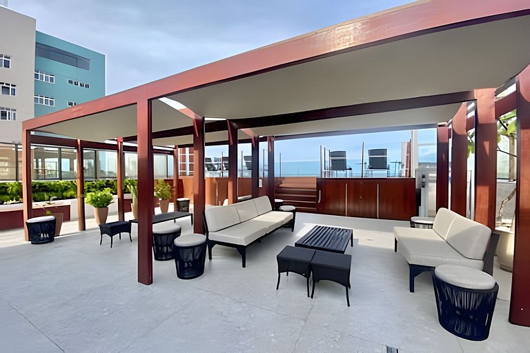 Flat à beira-mar com vista 412 Infinity - MyFlats