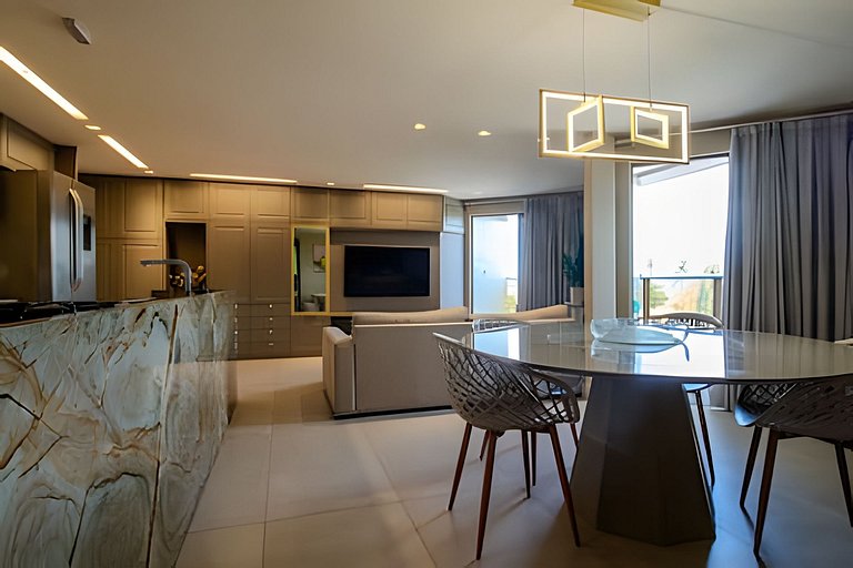 Super flat beira-mar 306 InfinityAtTheSea -MyFlats