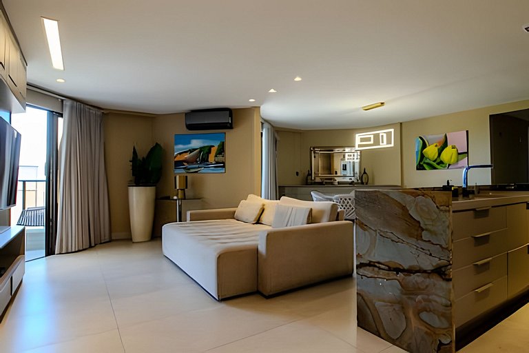 Super flat beira-mar 306 InfinityAtTheSea -MyFlats