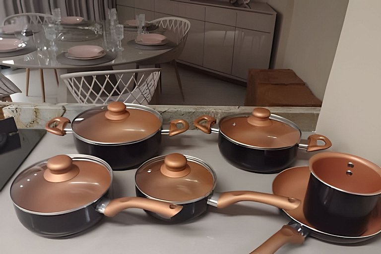 Super flat beira-mar 306 InfinityAtTheSea -MyFlats