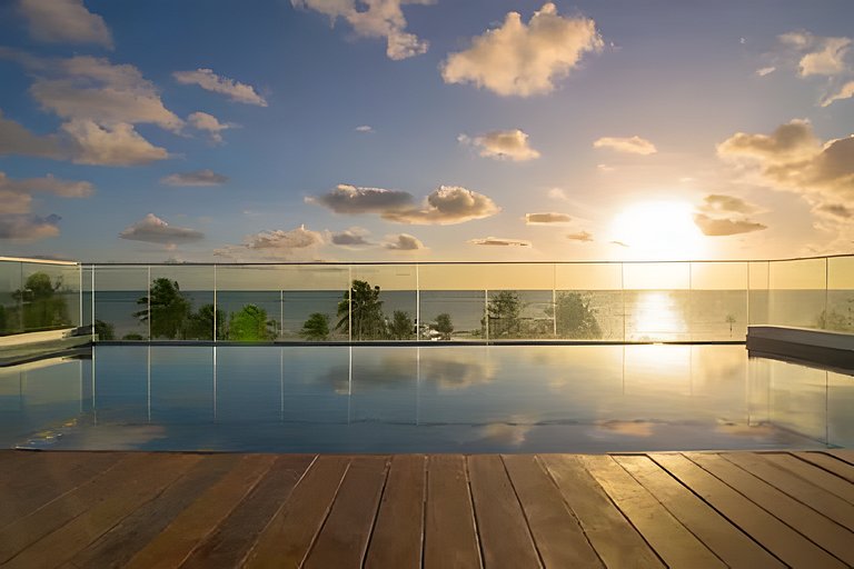 Super flat beira-mar 306 InfinityAtTheSea -MyFlats