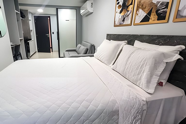 Flat pé na areia 105 Alta Garden - MyFlats