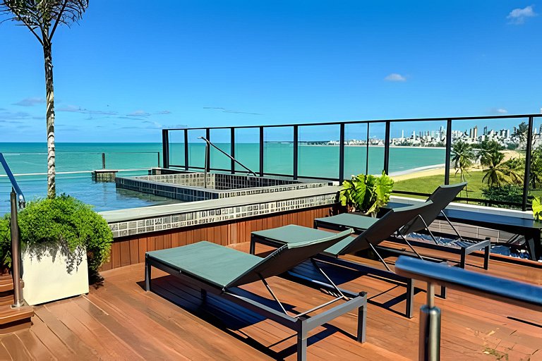 Flat pé na areia 105 Alta Garden - MyFlats