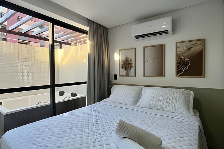 Flat c/ jacuzzi privativa 107 Get By Side -MyFlats