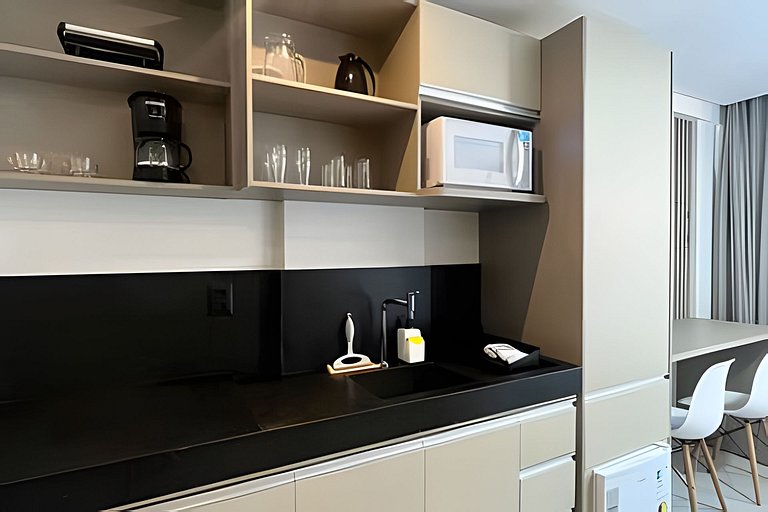 Flat c/ jacuzzi privativa 107 Get By Side -MyFlats