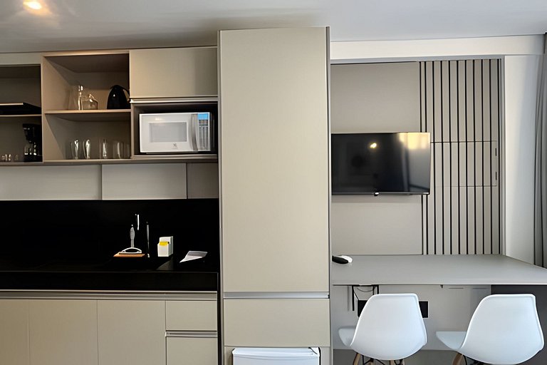 Flat c/ jacuzzi privativa 107 Get By Side -MyFlats