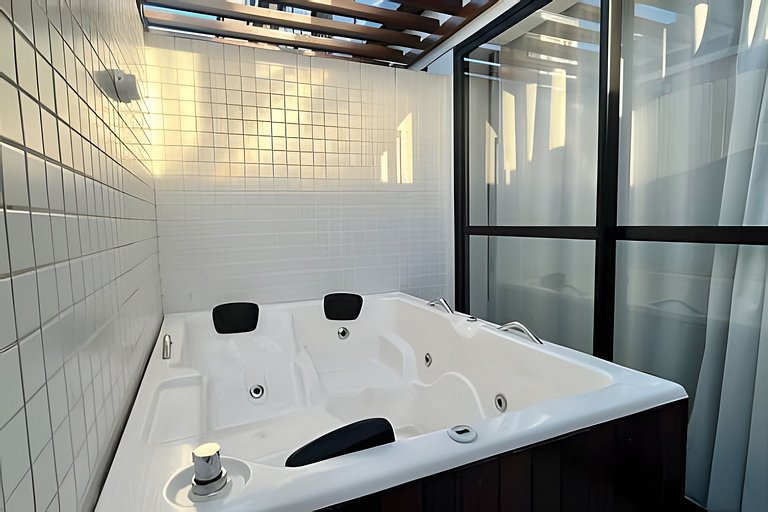 Flat c/ jacuzzi privativa 107 Get By Side -MyFlats