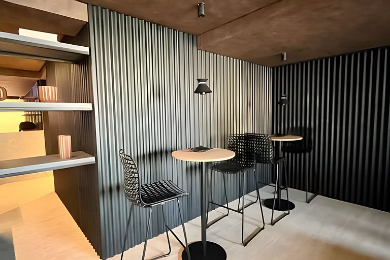 Flat c/ jacuzzi privativa 107 Get By Side -MyFlats