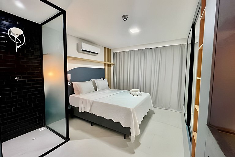 Flat a 50m do mar com varanda 514 Get One -MyFlats