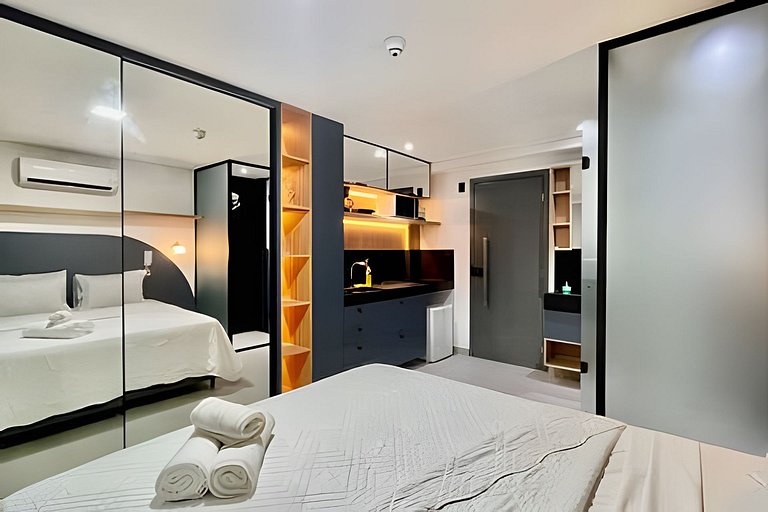 Flat a 50m do mar com varanda 514 Get One -MyFlats