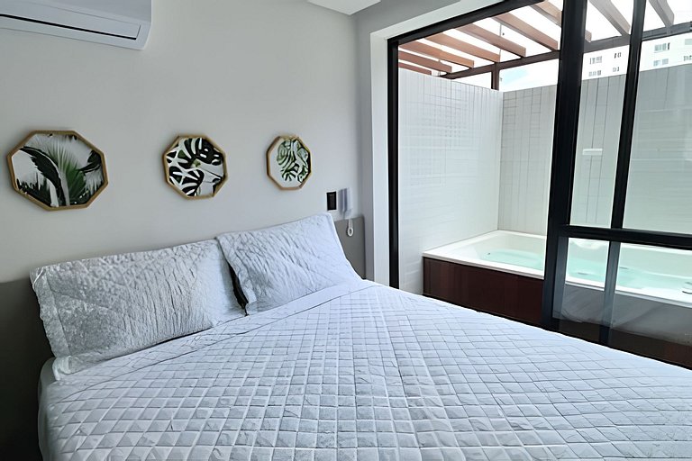 Flat a 50 m do mar 105 Get By Side - MyFlats