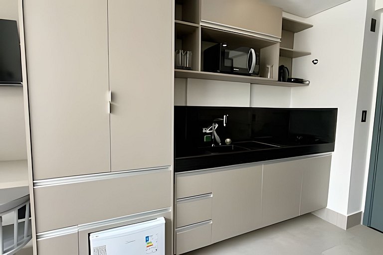 Flat c/ jacuzzi privativa 105 Get By Side -MyFlats
