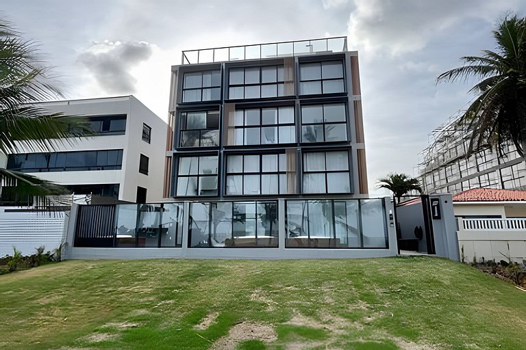 Flat pé na areia c/ vista mar 501 Breeze - MyFlats