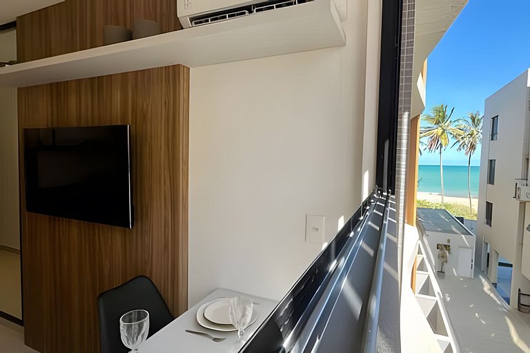 Flat pé na areia com vista mar 316 Breeze -MyFlats