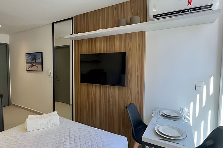 Flat pé na areia com vista mar 316 Breeze -MyFlats