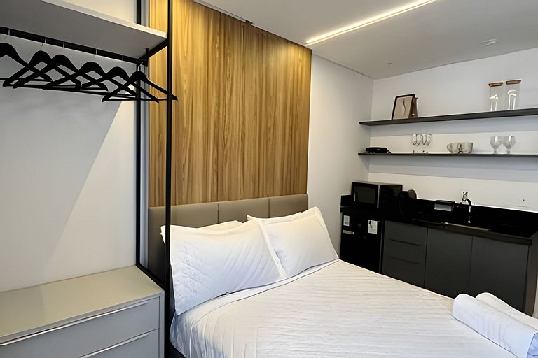 Flat pé na areia com vista mar 316 Breeze -MyFlats