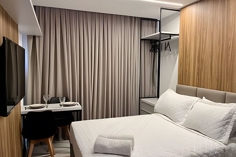 Flat pé na areia com vista mar 316 Breeze -MyFlats