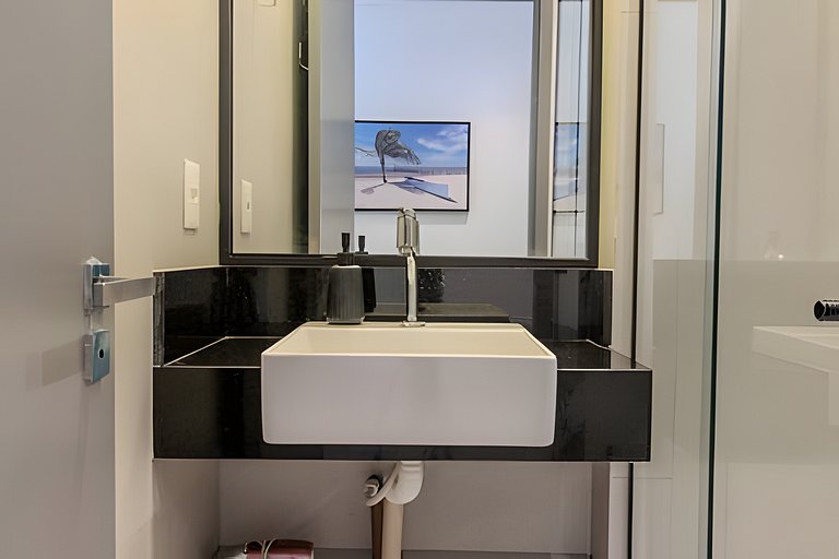 Flat pé na areia com vista mar 316 Breeze -MyFlats