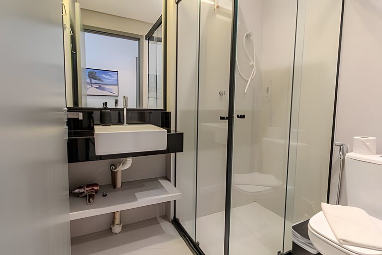 Flat pé na areia com vista mar 316 Breeze -MyFlats