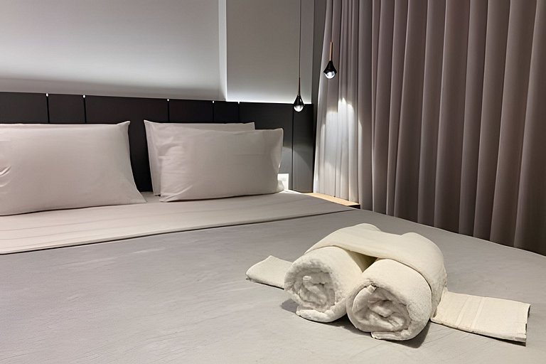 Flat pé na areia com vista mar 502 Breeze -MyFlats