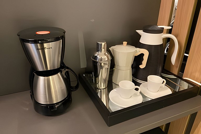 Flat pé na areia c/ vista mar 502 Breeze - MyFlats