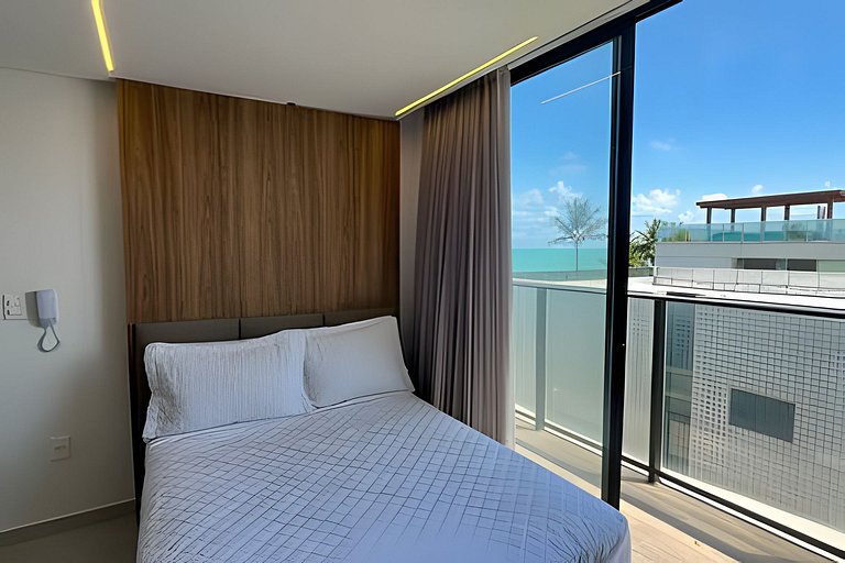 Flat pé na areia com vista mar 508 Breeze -MyFlats