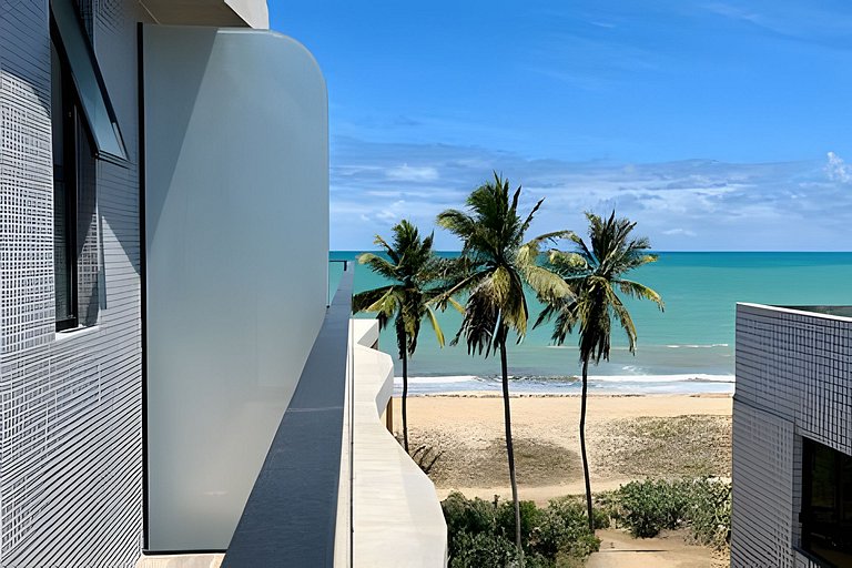 Flat pé na areia com vista mar 508 Breeze -MyFlats