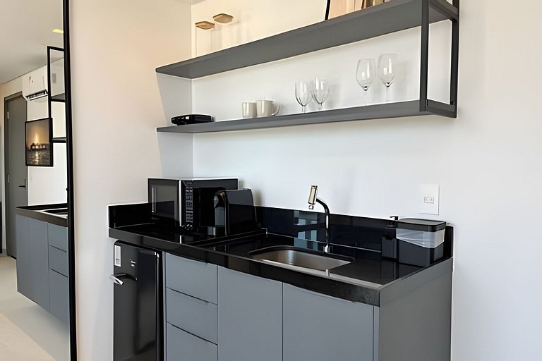 Flat pé na areia com vista mar 508 Breeze -MyFlats