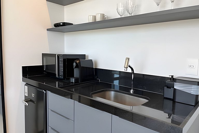 Flat pé na areia com vista mar 508 Breeze -MyFlats