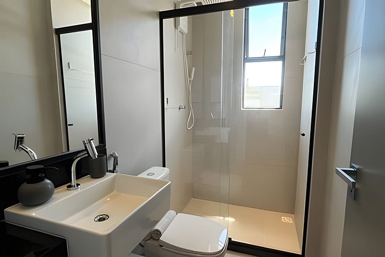 Flat pé na areia com vista mar 508 Breeze -MyFlats