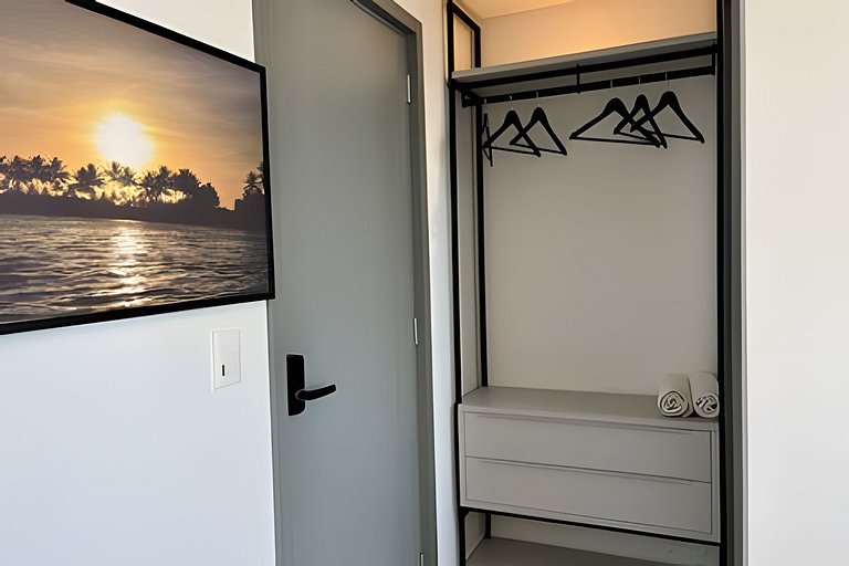 Flat pé na areia com vista mar 508 Breeze -MyFlats