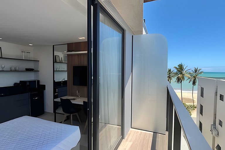 Flat pé na areia com vista mar 511 Breeze -MyFlats