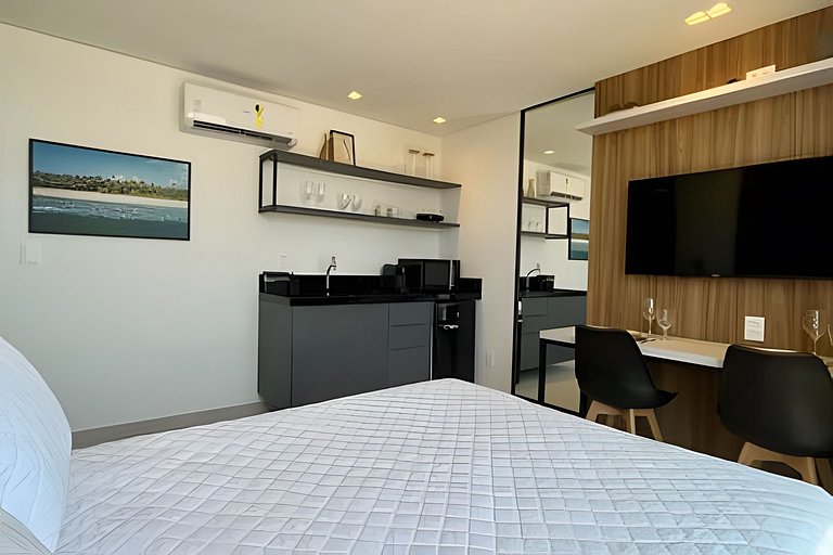 Flat pé na areia com vista mar 511 Breeze -MyFlats