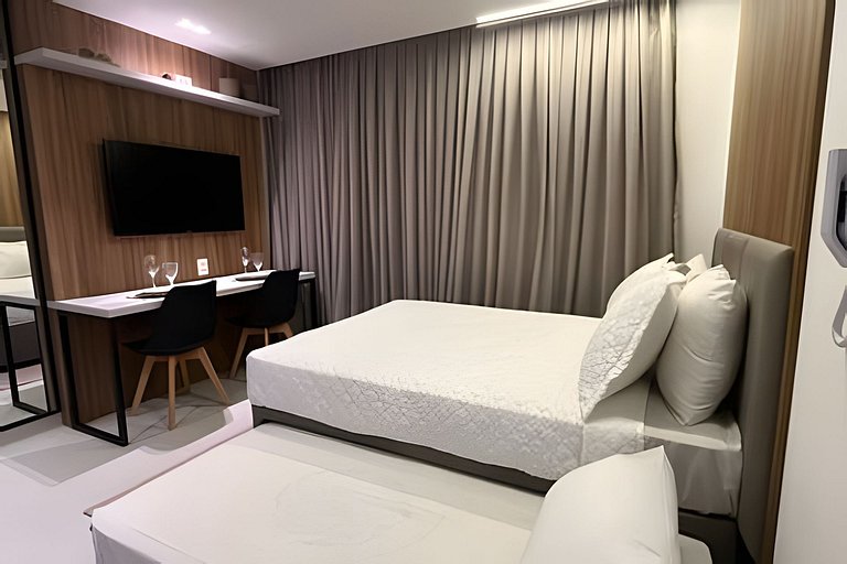 Flat pé na areia com vista mar 511 Breeze -MyFlats