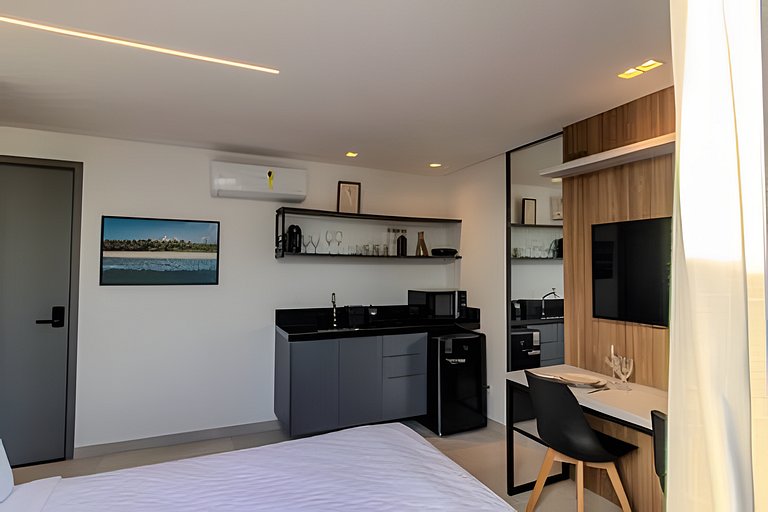 Flat pé na areia com vista mar 511 Breeze -MyFlats