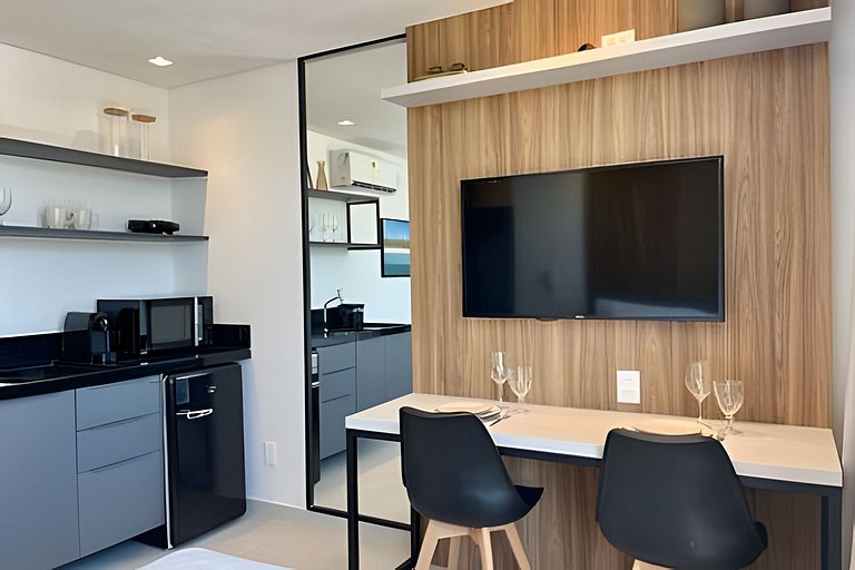 Flat pé na areia com vista mar 511 Breeze -MyFlats