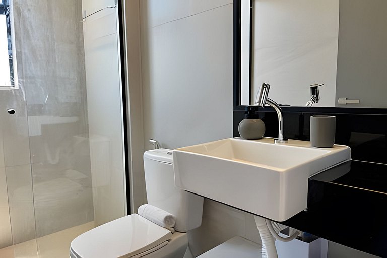 Flat pé na areia com vista mar 511 Breeze -MyFlats