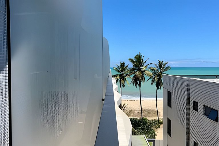 Flat pé na areia com vista mar 511 Breeze -MyFlats