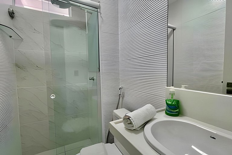 Flat pé na areia c/vista 406B Branco Haus -MyFlats