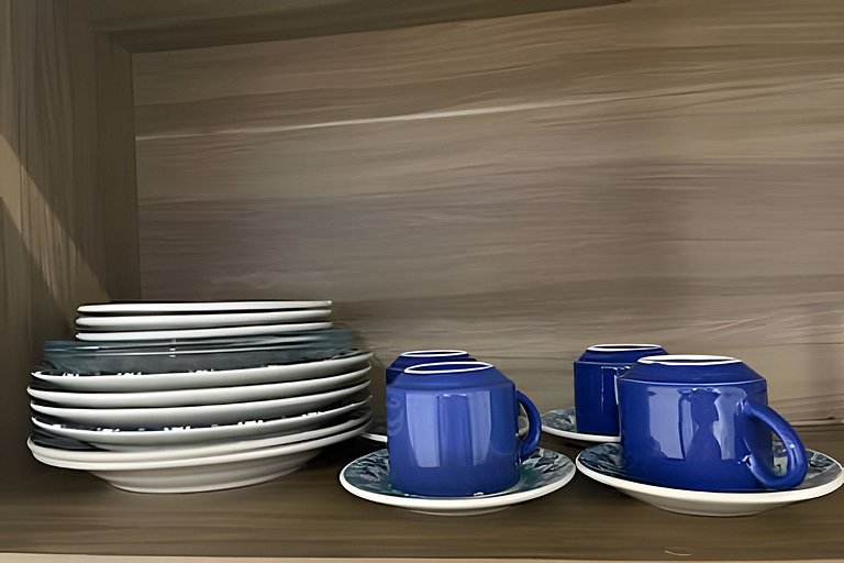 Flat pé na areia c/vista 406B Branco Haus -MyFlats