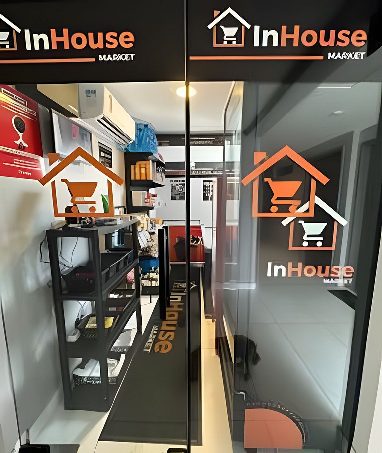 Flat pé na areia c/vista 406B Branco Haus -MyFlats