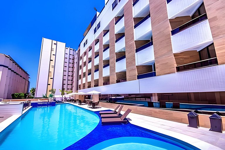 Flat 50m do mar 203 Gold Flat Cabo Branco -MyFlats