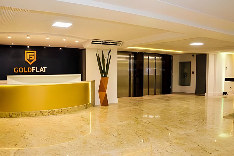 Flat 50m do mar 203 Gold Flat Cabo Branco -MyFlats