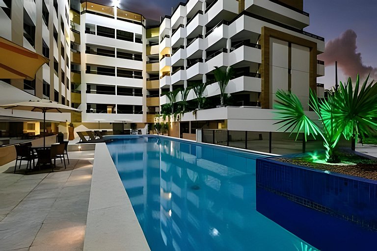 Flat 50m do mar 203 Gold Flat Cabo Branco -MyFlats