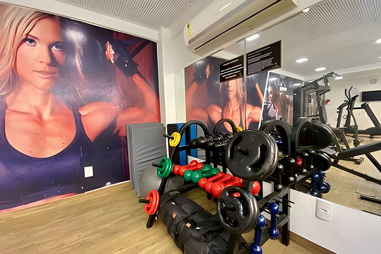 Flat 50m do mar 203 Gold Flat Cabo Branco -MyFlats