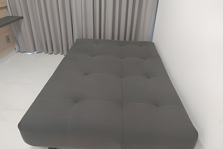 Flat pé na areia c/ vista mar Branco Haus - MyFlats