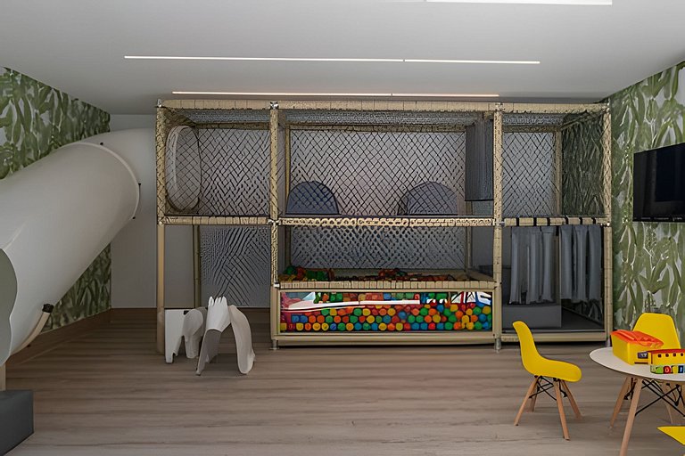 Flat pé na areia c/ vista mar Branco Haus - MyFlats