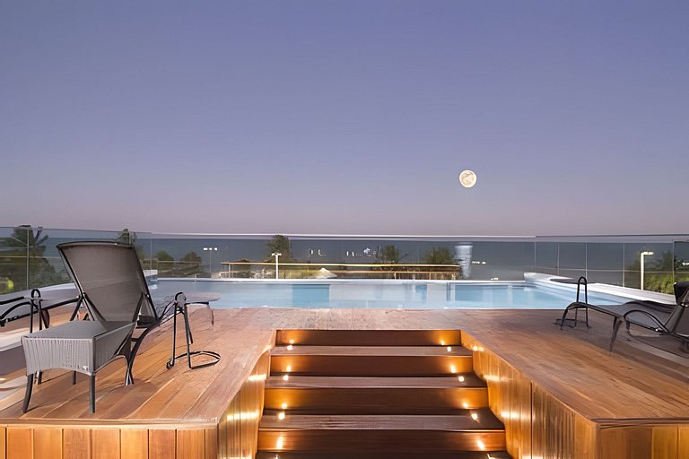 Flat à beira-mar c/vista 411 Infinity  - MyFlats